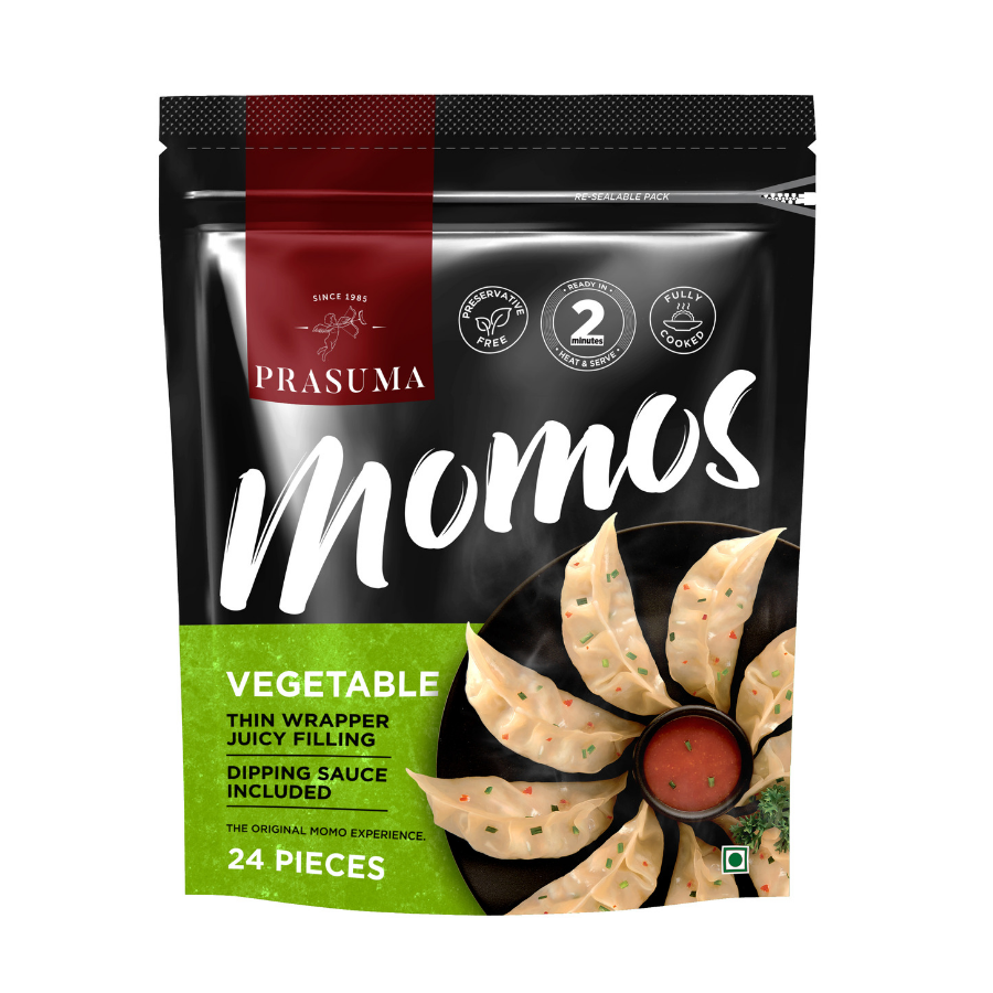 Order Vegetable momos